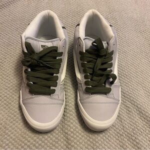 Vans Gray and White Athletic Shoes
